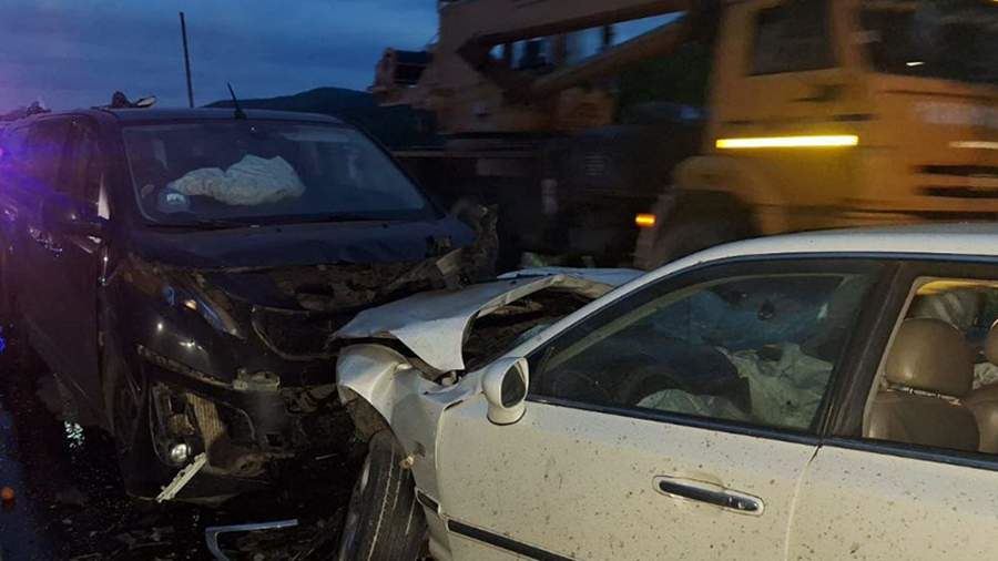 Три человека погибли в ДТП с четырьмя автомобилями под Геленджиком