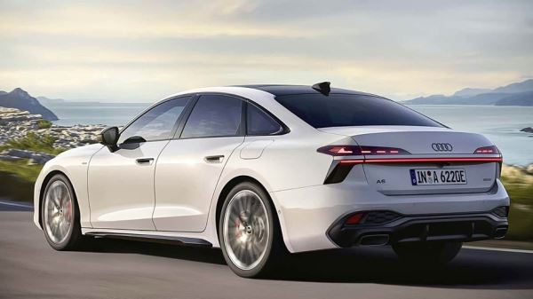 Audi представила гибридную версию A6
