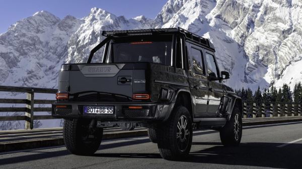 Mercedes-AMG G 63 превратили в пикап с портальными мостами