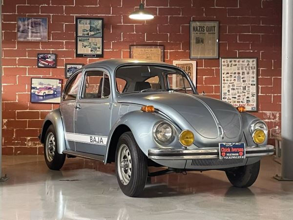 Редкий Volkswagen Beetle с пробегом 167 км уйдет с молотка