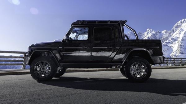 Mercedes-AMG G 63 превратили в пикап с портальными мостами