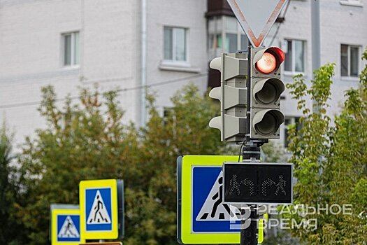 В Казани из-за технических проблем не работают светофоры на некоторых перекрестках