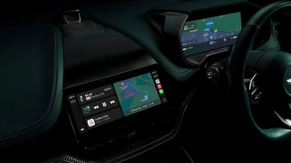 Aston Martin первым начал поддерживать новый Apple CarPlay