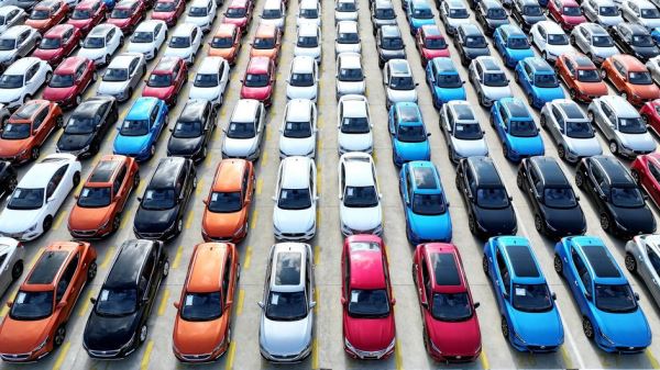 Рост продаж легковых авто в Китае